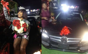 Tacha gets a car gift from her fans on her birthday