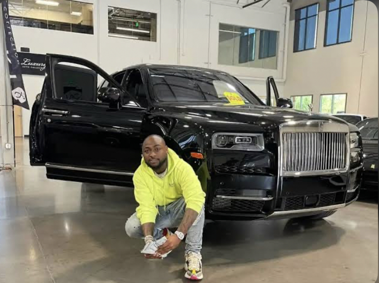 Davido’s cars