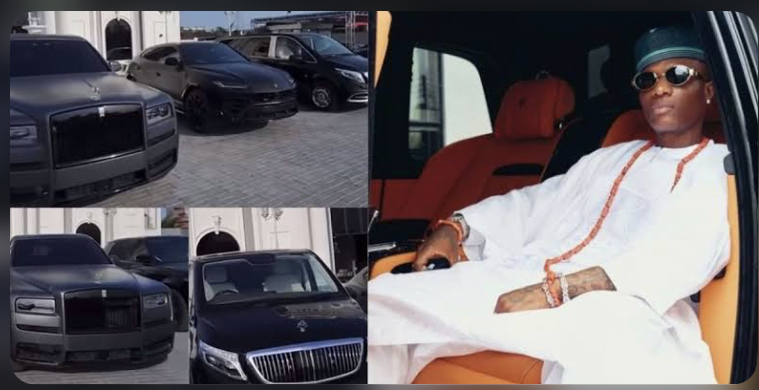 Wizkid’s cars