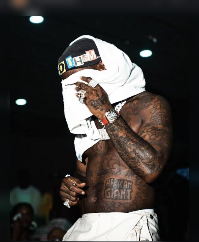 Burnaboy’s African Giant Tattoo 