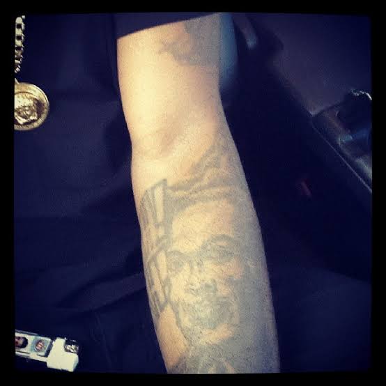 Burnaboy’s Fela kuti Tattoo 