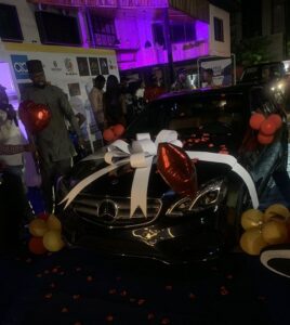 BBNaija 2020 winner, Laycon, got a Mercedes Benz E350 car gift on his birthday 