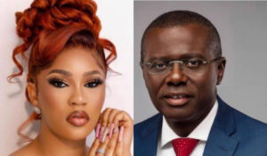 Diaadem emotional as she denies affair with Governor Sanwo Olu