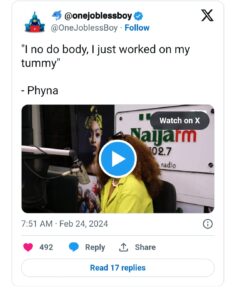 Phyna reveals future plans to undergo surgery 