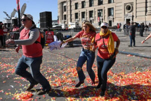 One Dead, Children Among 21 Injured In Super Bowl Parade Shooting