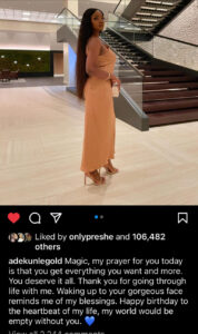 Adekunle Gold marks his wife Simi's birthday anniversary 