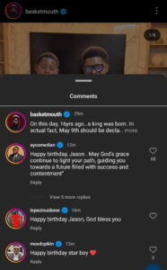 Ayo Makun boldly celebrates Basketmouth’s son's birthday 