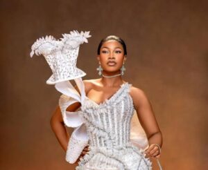 Reality TV star, Tacha slays in $100,000 dress at 2024 AMVCA